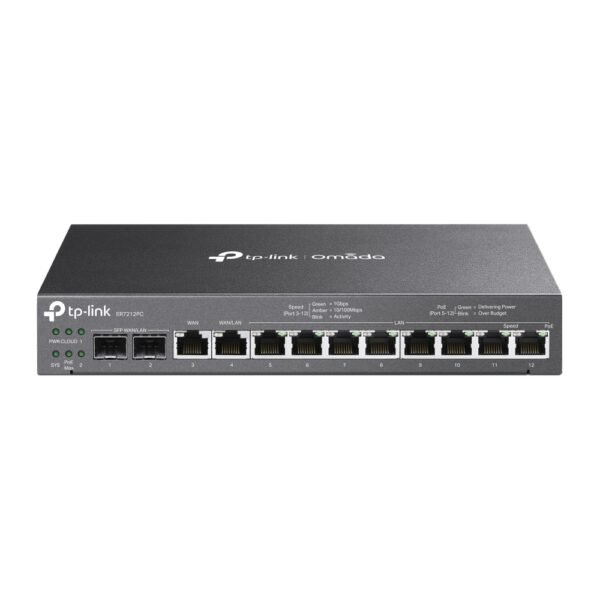 TP-LINK ER7212PC Omada 3-in-1 Gigabit VPN Router with PoE+