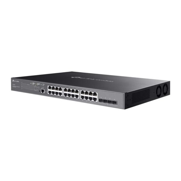 TP-LINK SG3428MP Omada 28-Port Gigabit L2+ Managed Switch with 24-Port PoE+ - Image 2