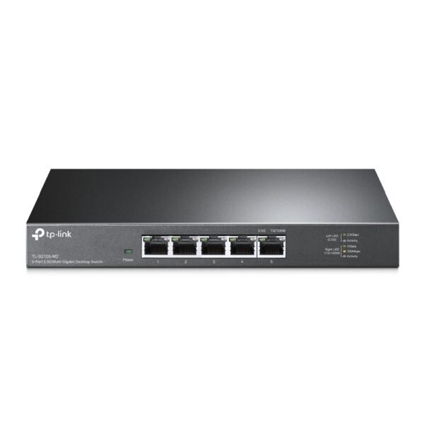 TP-LINK TL-SG105-M2 5-Port 2.5G Multi-Gigabit Desktop Switch