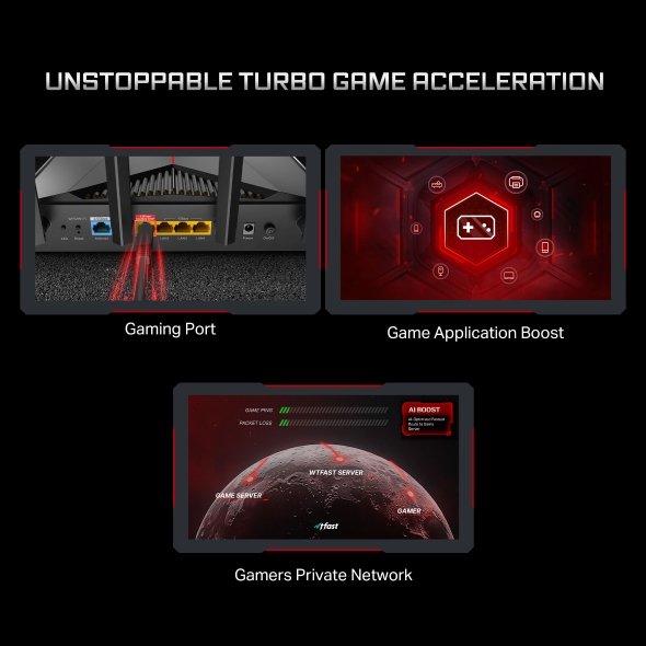 Tp-Link Archer GE400 BE6500 Dual-Band Wi-Fi 7 Gaming Router - Image 5